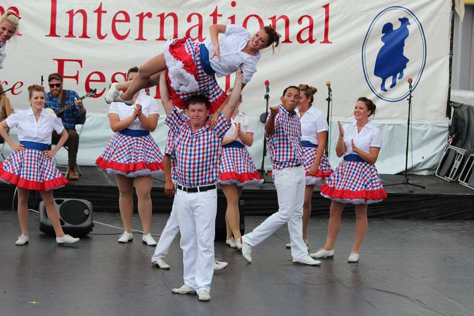 clogging dancing near cobden